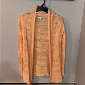 Women’s Sonoma peach cardigan XS